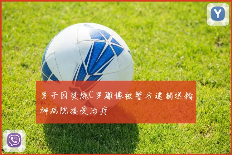 男子因焚烧C罗雕像被警方逮捕送精神病院接受治疗